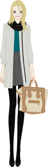 Feminine Winter Coat model2