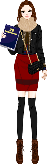 Edge School Girl Look model2