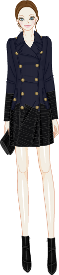 Chic Winter Coat model1