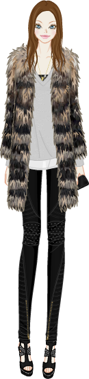 Glam and Winter model5