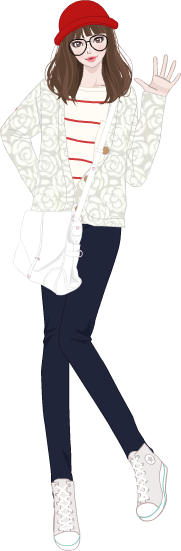 풋풋한 소녀 처럼 model2