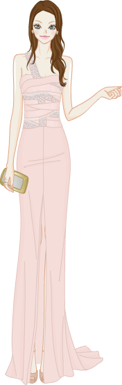 Feminine  & Romantic Dress model2