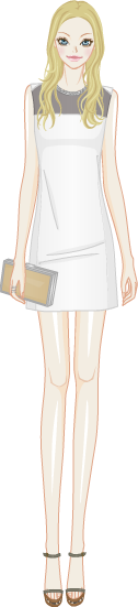 Summer Minimal Look model2