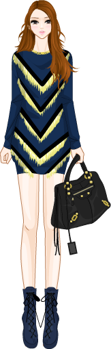 Glam Look model4