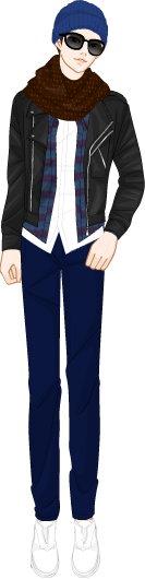Layered look for Man model5