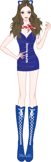 레이싱걸 model5