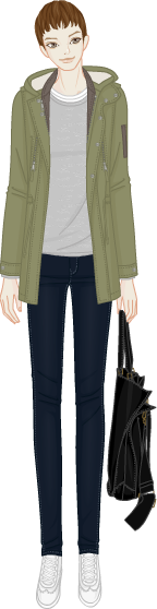 Men's Urban Casual Look model3