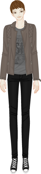 Men's Urban Casual Look model4