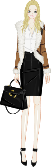 Chic Winter Season model1