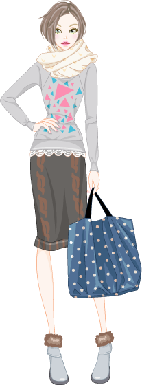 Knit Styling model2