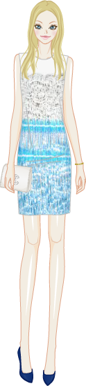 Party Mini Dress model5