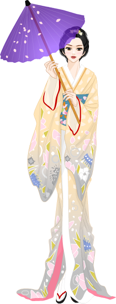 기모노 model1
