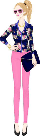 프린트룩 model1