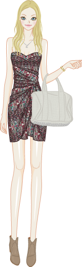 Coolly Chic model1