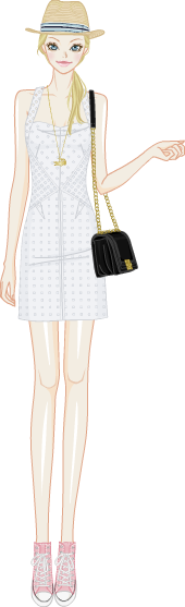 The Sunny Days Look model1