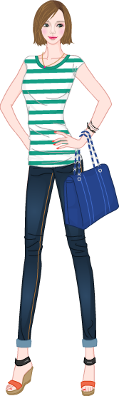 Summer daily look model5