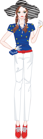 HOT SUMMER Golf Fashion model5
