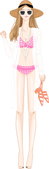 Beach Look model2