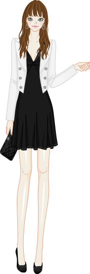 Feminine Chic model1