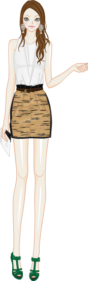 Feminine Chic model4