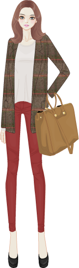 Vintage Fashionable model2
