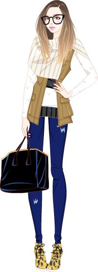 Vest Styling model2