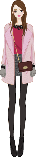 Over Fit Coat model1