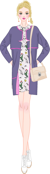 Modern Princess Style model2