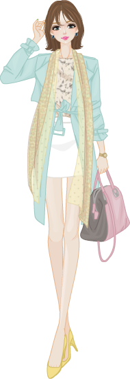 Trench Coat model1