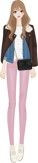 Color Skinny model1