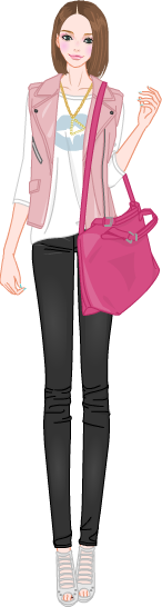 Fresh Spring Look model2