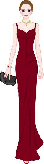 Elegance Dress Look model3