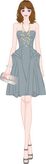 Elegance Dress Look model5