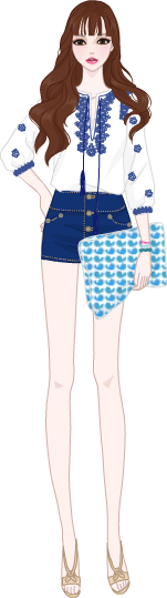 Eyelet Style model3