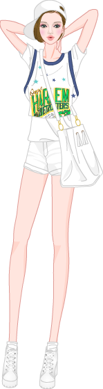 Chic & Sporty Look model4