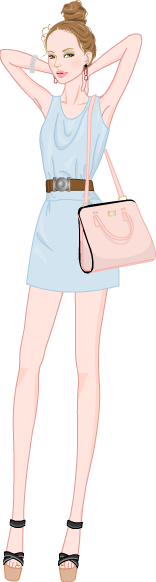 Summer Mini Dress model1