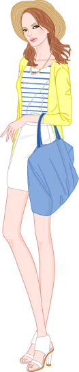 Girls in Stripe model2