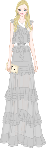 Beautiful Party Dress model4