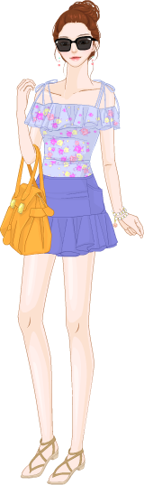 리조트 데일리룩 model3