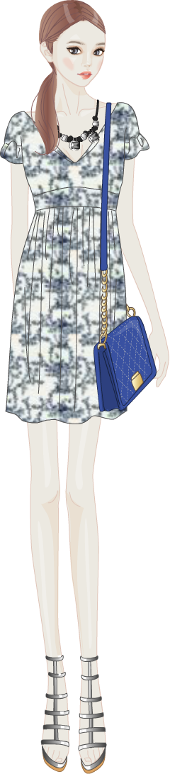 Today's BBDDi Marchand fashion illustration model