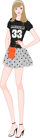 Girlish & Cute Style model2