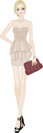 Peplum Style model1