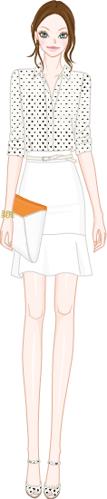 Feminine Street Look model3