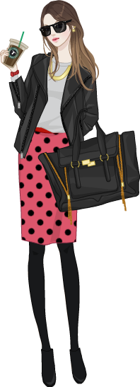 Parisienne look model1