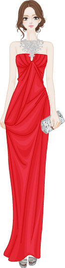 Awards Dress model3