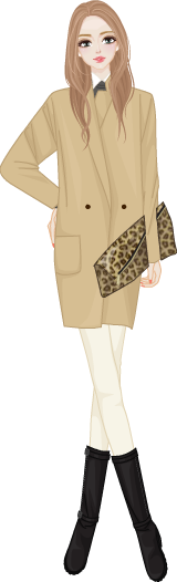 PASTEL COAT model4