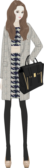 Girl`s Daily Look model2