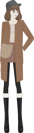 Girl`s Daily Look model5