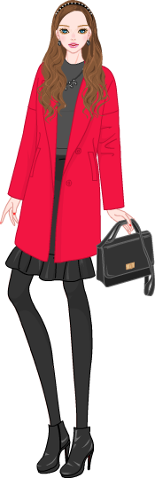 Trendy Coat Style model2