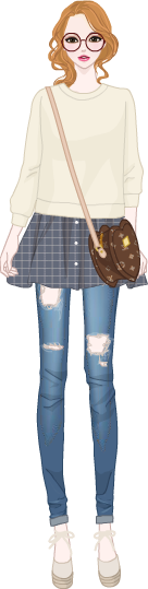 A Full Skirt model1